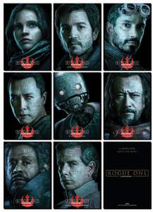 Rogue One Promo Character Set